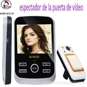 KIVOS Security Door Bell Camera Peephole Door Viewer